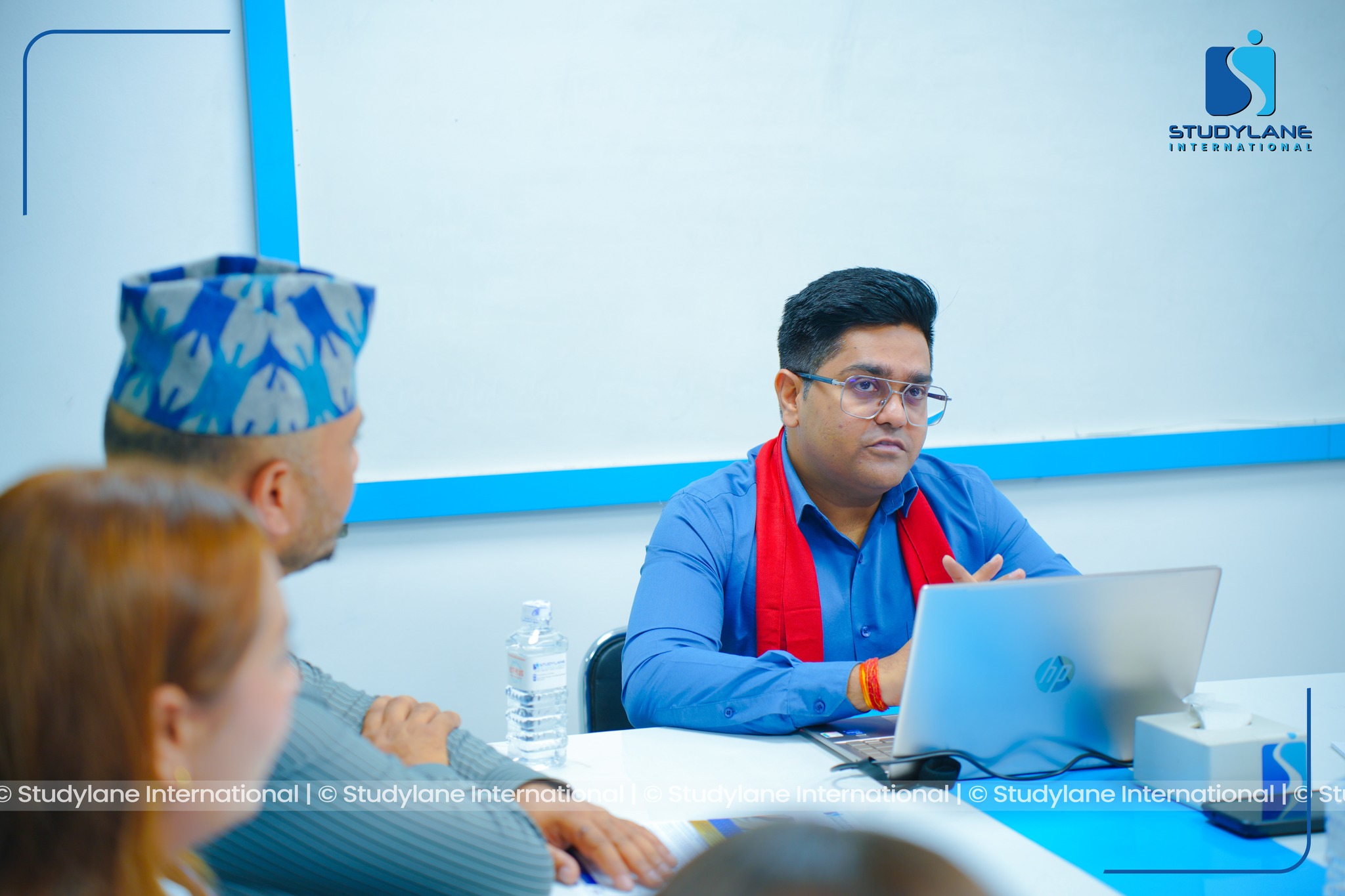 Mr. Nikesh Vedi, Regional Marketing Manager from Charles Darwin University at Studylane International Nepal